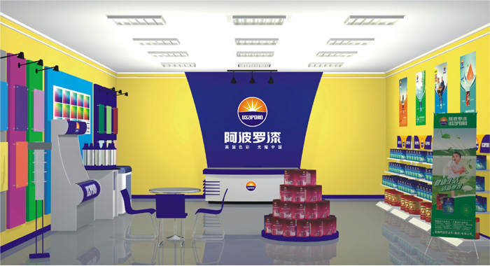内部布置效果图